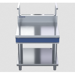 Blue Seal Evolution Series B90S-LS - 900mm Bench Top With Salamander Support Leg Stand