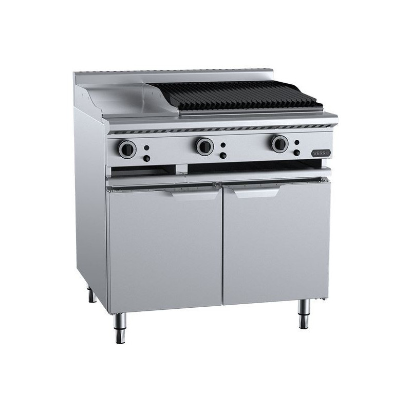 B+S COMMERCIAL KITCHENS -   Verro Four Burner Boiling Top-VBT-GRP3-CBR6