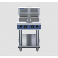 Blue Seal Evolution Series E514S-LS - 600mm Electric Cooktop Sealed Hobs Leg Stand