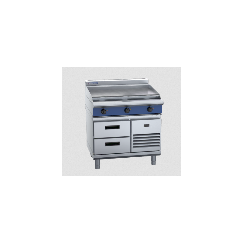 Blue Seal Evolution Series E516A-RB - 900mm Electric Cooktop Refrigerated Base