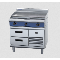 Blue Seal Evolution Series E516A-RB - 900mm Electric Cooktop Refrigerated Base