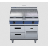 Blue Seal Evolution Series E516A-RB - 900mm Electric Cooktop Refrigerated Base