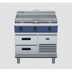 Blue Seal Evolution Series E516A-RB - 900mm Electric Cooktop Refrigerated Base