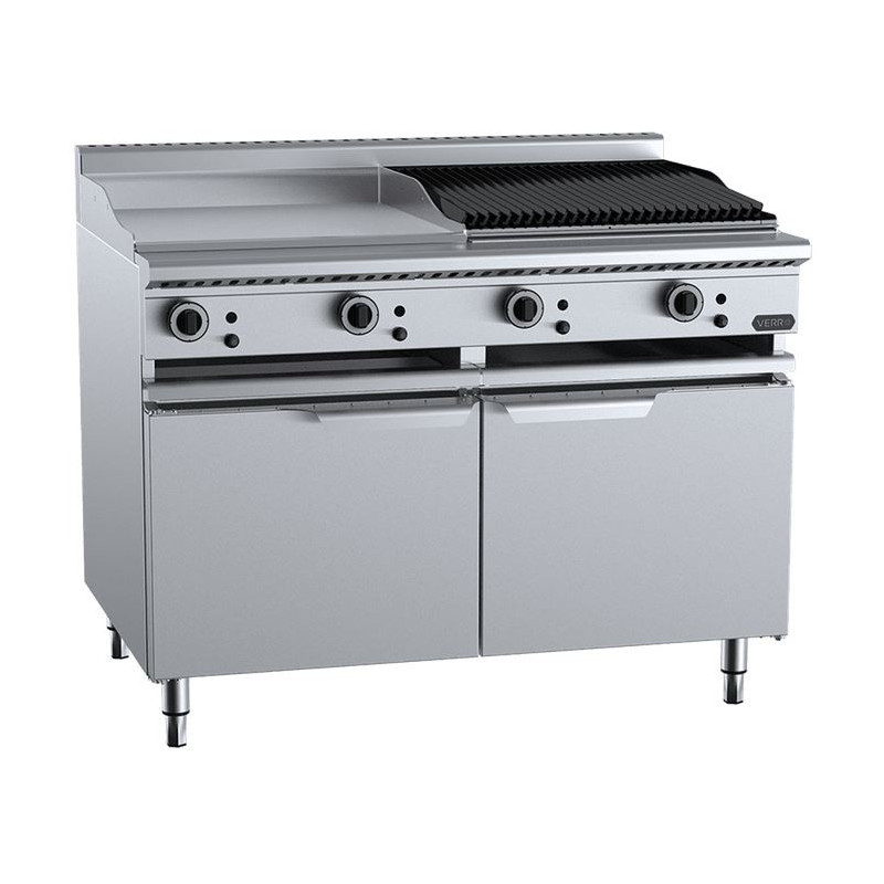 B+S COMMERCIAL KITCHENS -   Verro Four Burner Boiling Top-VBT-GRP6-CBR6