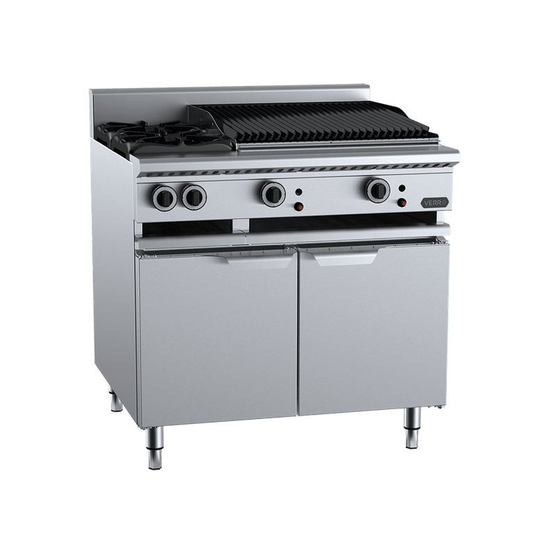 B+S COMMERCIAL KITCHENS -   Verro Combination Top-VBT-SB2-CBR6BM