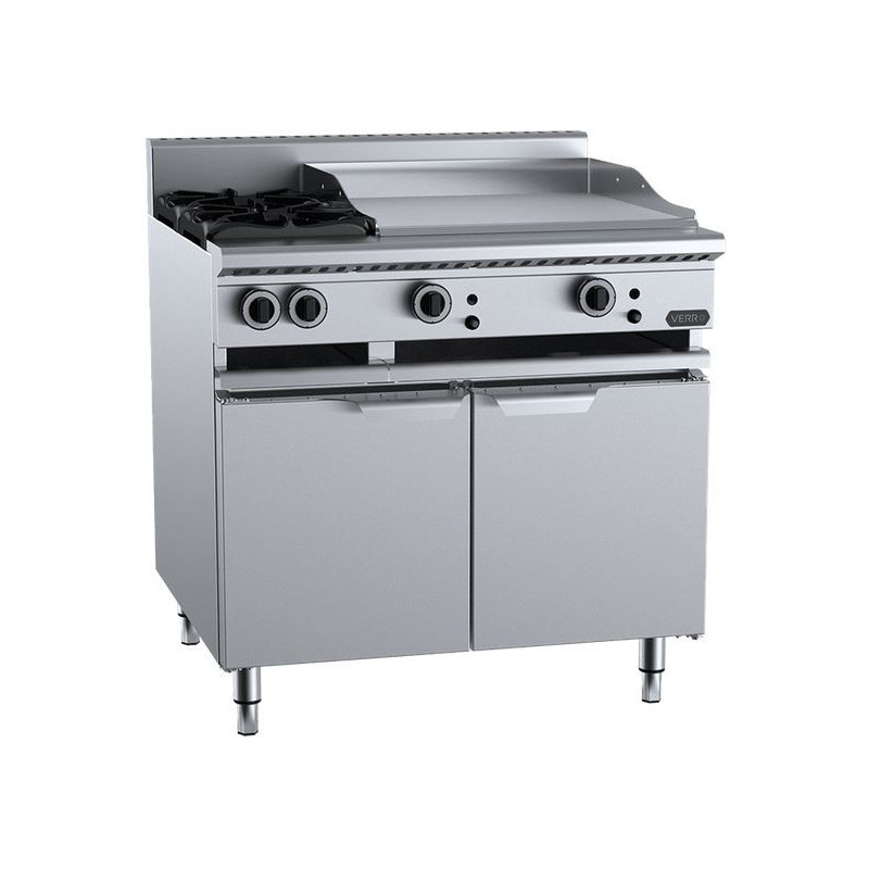 B+S COMMERCIAL KITCHENS -   Verro Combination Top-VBT-SB2-GRP6BM