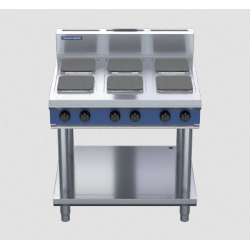 Blue Seal Evolution Series E516S-LS - 900mm Electric Cooktop Sealed Hobs - Leg Stand