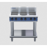 Blue Seal Evolution Series E516S-LS - 900mm Electric Cooktop Sealed Hobs - Leg Stand
