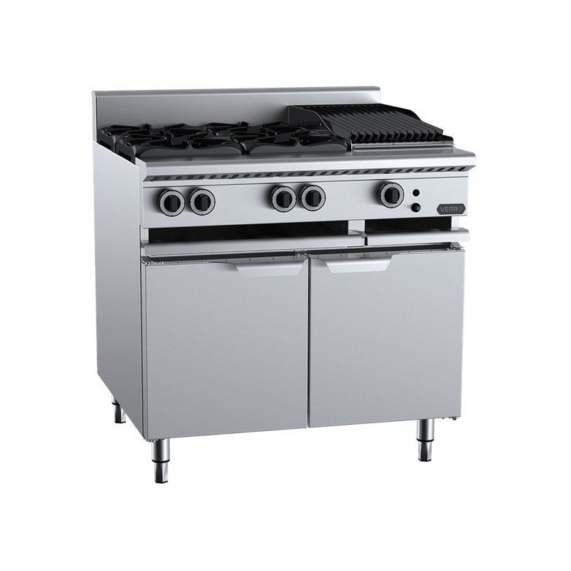 B+S COMMERCIAL KITCHENS -   Verro Combination Top-VBT-SB4-CBR3BM