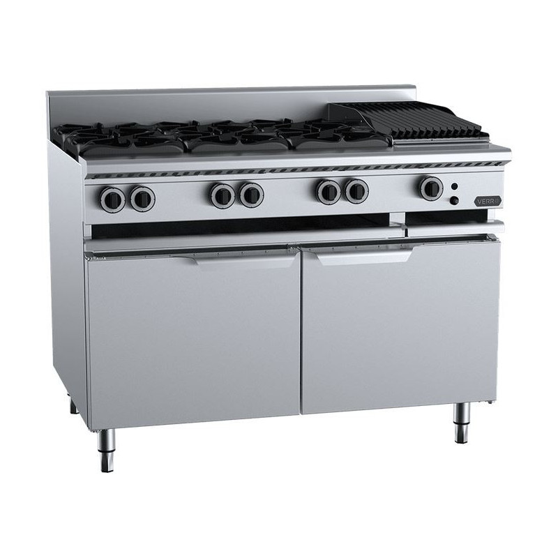 B+S COMMERCIAL KITCHENS -   Verro Combination Top-VBT-SB6-CBR3BM