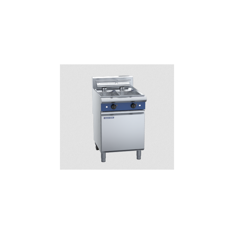 Blue Seal Evolution Series E66 - 600mm Twin Pan Electric Fryer