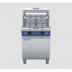 Blue Seal Evolution Series E66 - 600mm Twin Pan Electric Fryer