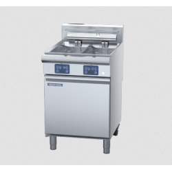 Blue Seal Evolution Series E66E - 600mm Twin Pan Electric Fryer