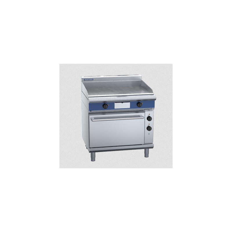 Blue Seal Evolution Series EP506 - 900mm Electric Griddle Static Oven Range