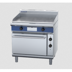 Blue Seal Evolution Series EP506 - 900mm Electric Griddle Static Oven Range