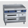 Blue Seal Evolution Series EP518-RB - 1200mm Electric Griddle Refrigerated Base