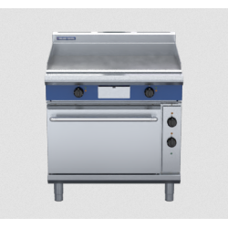 Blue Seal Evolution Series EP56 - 900mm Electric Griddle Convection Oven Range