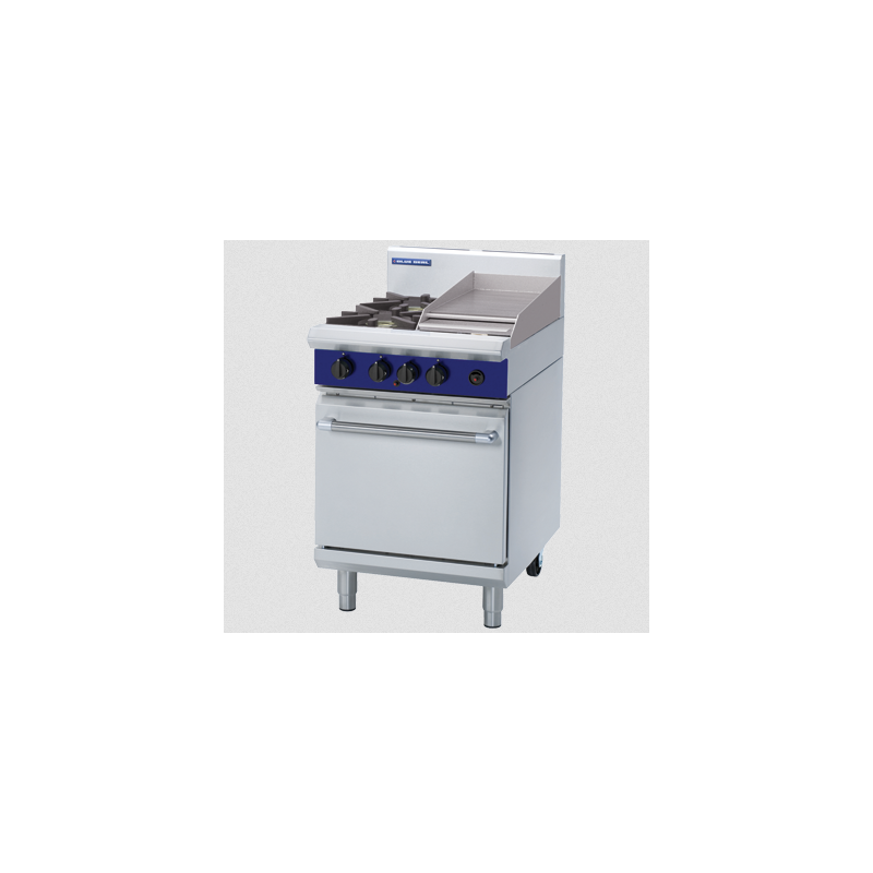 Blue Seal Evolution Series G504C - 600mm Gas Range Static Oven