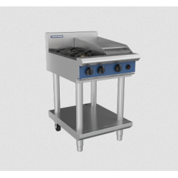 Blue Seal Evolution Series G514C-LS - 600mm Gas Cooktop - Leg Stand