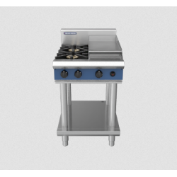 Blue Seal Evolution Series G514C-LS - 600mm Gas Cooktop - Leg Stand