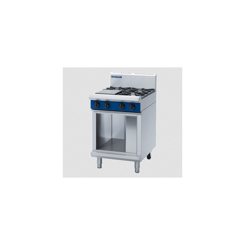 Blue Seal Evolution Series G514D-CB - 600mm Gas Cooktop - Cabinet Base