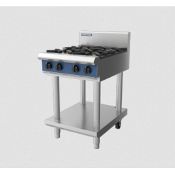Blue Seal Evolution Series G514D-LS - 600mm Gas Cooktop - Leg Stand