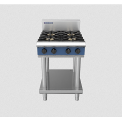 Blue Seal Evolution Series G514D-LS - 600mm Gas Cooktop - Leg Stand