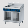 Blue Seal Evolution Series G516B-CB - 900mm Gas Cooktop - Cabinet Base