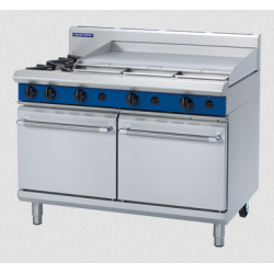 Blue Seal Evolution Series G528A - 1200mm Gas Range Double Static Oven