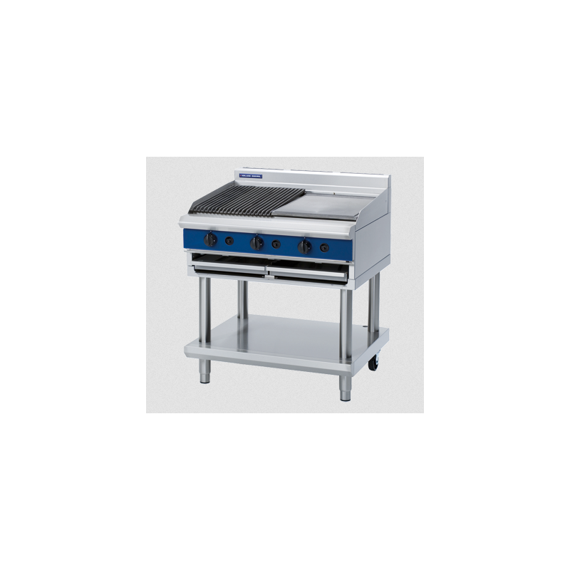 Blue Seal Evolution Series G593-B - 450mm Gas Chargrill - Bench Model