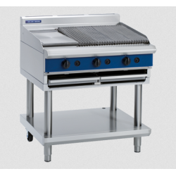 Blue Seal Evolution Series G593-B - 450mm Gas Chargrill - Bench Model