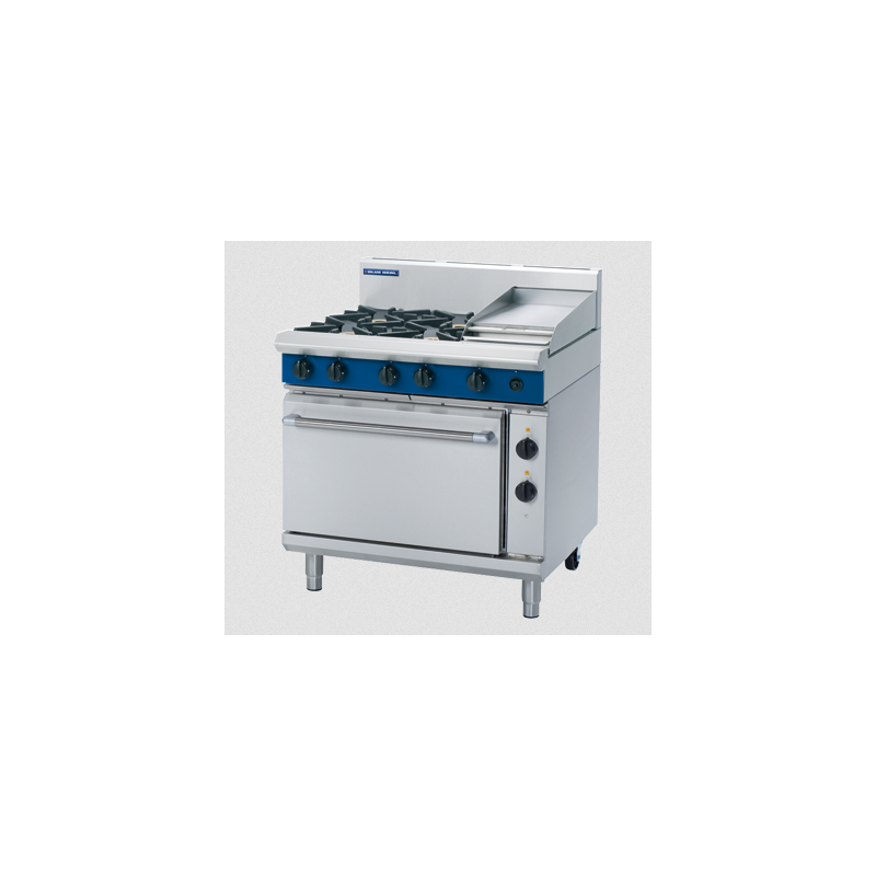 Blue Seal Evolution Series GE506C - 900mm Gas Range Electric Static Oven