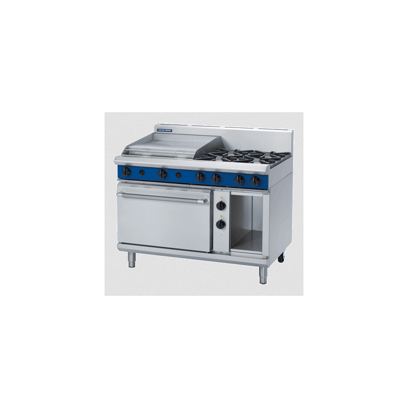 Blue Seal Evolution Series GE508B - 1200mm Gas Range Electric Static Oven