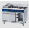 Blue Seal Evolution Series GE508C - 1200mm Gas Range Electric Static Oven
