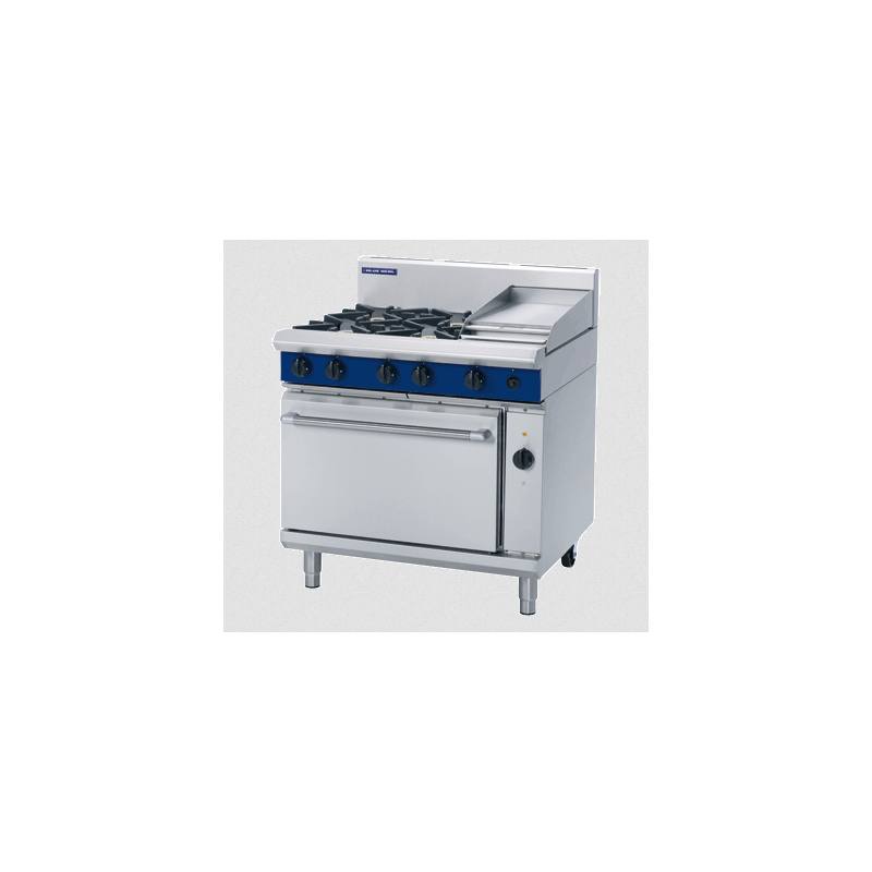 Blue Seal Evolution Series GE56C - 900mm Gas Range Electric Convection Oven