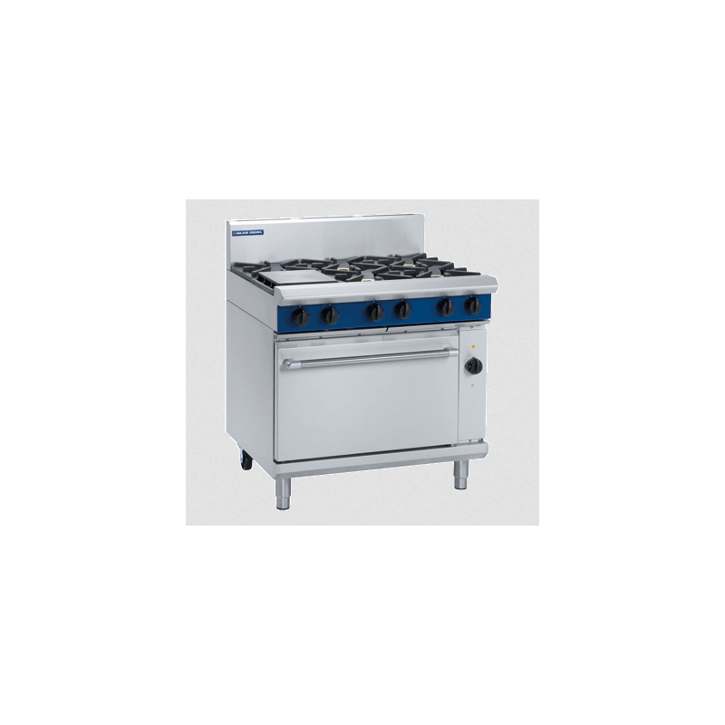 Blue Seal Evolution Series GE56D - 900mm Gas Range Electric Convection Oven