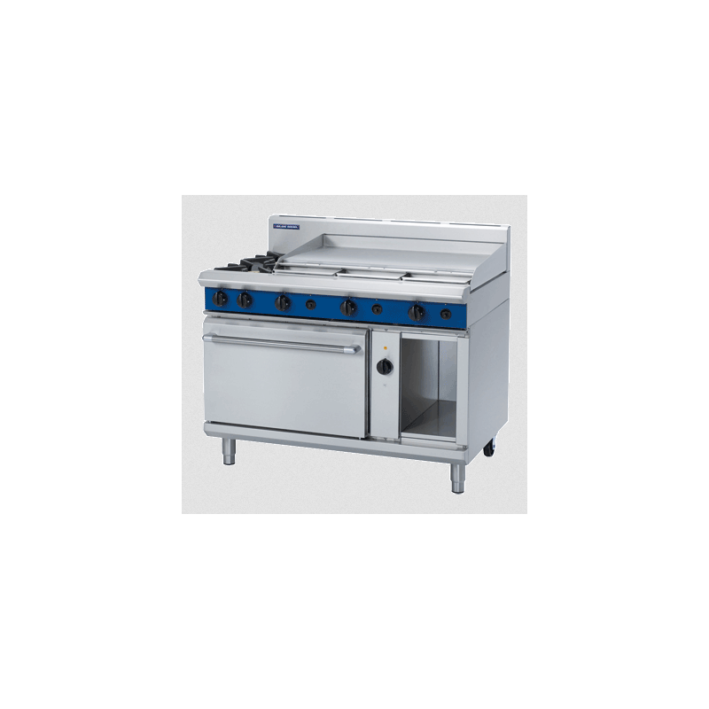 Blue Seal Evolution Series GE58A - 1200mm Gas Range Electric Convection Oven