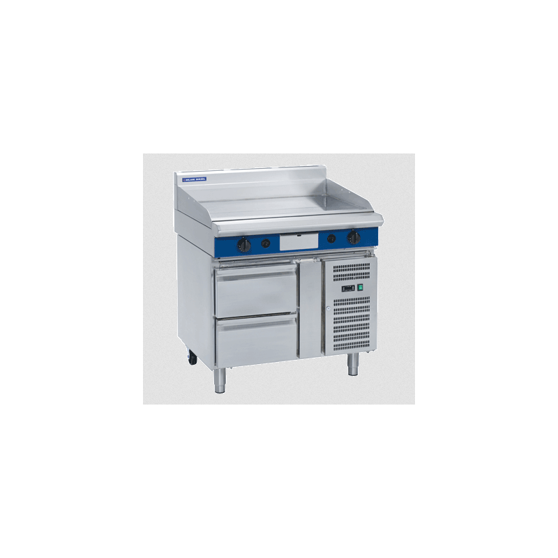Blue Seal Evolution Series GP516-RB - 900mm Gas Griddle Refrigerated Base