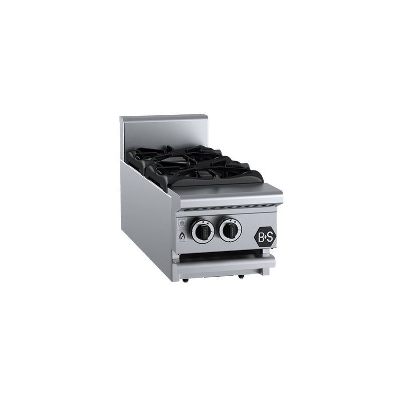 B+S COMMERCIAL KITCHENS - B+S Black Boiling Tops-BT-SB2BM