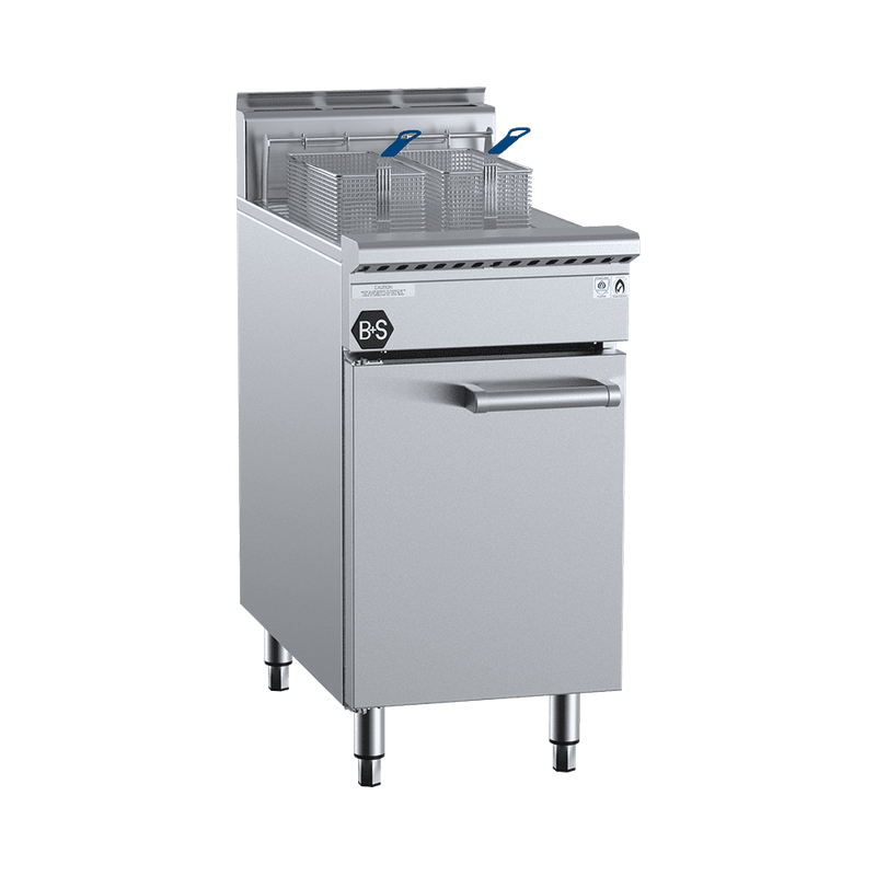 B+S COMMERCIAL KITCHENS - SINGLE PAN TURBO FRYER-TF-451