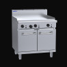 Luus RF-9P 900mm Griddle with Convection Oven 800mm Electric Chargrill