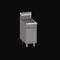 Luus FVG-40 2 Basket Single V-Pan Fryer