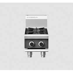 Cobra C3D-B 305mm Two Burner Gas Cooktop - Bench Model