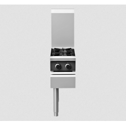 Cobra C3D-W 305mm Two Burner / Wok End Gas Cooktop