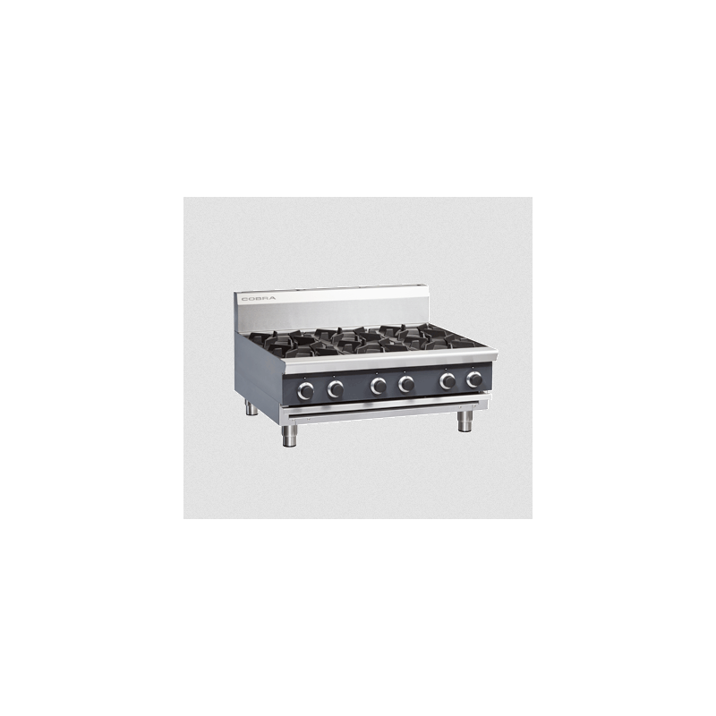 Cobra C9D-B 900mm Six Burner Gas Cooktop - Bench Model