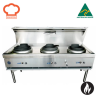 Goldstein CWA3 3 Hole Wok Burner 356mm Dual Ring