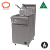 Goldstein VFGTL Split Pan Double Basket Deep Fryer