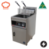 Goldstein FRE18/1DL Single Pan Electric Deep Fryer 32Lt