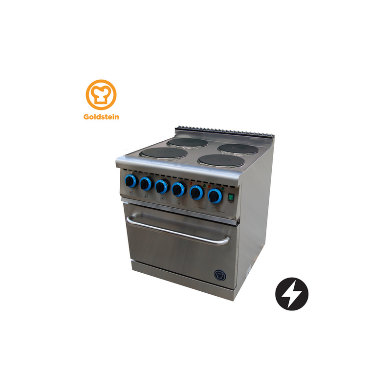 Goldstein GR/EE710FF 4 Solid Element Electric Range with Fan Forced Oven