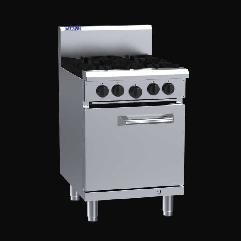 Luus RF-4B 4 Burner Convection Oven